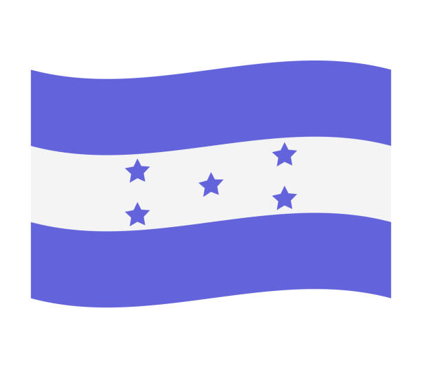 Royalty Free Honduran Flag Clip Art, Vector Images & Illustrations - iStock
