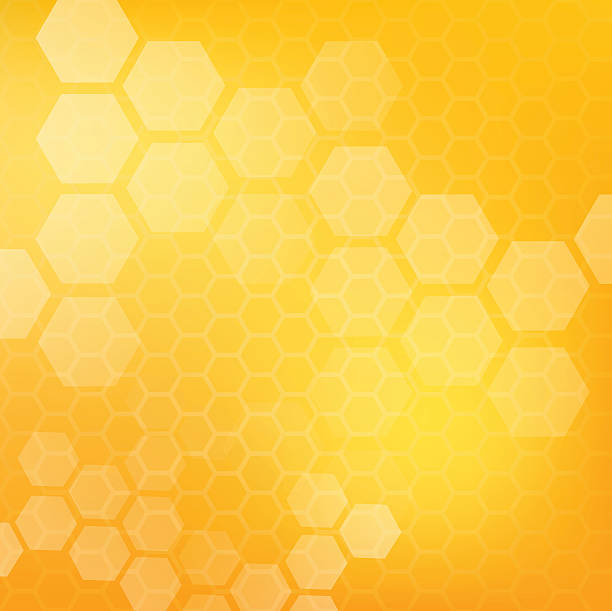 Honey pattern vector illustration Honey pattern vector illustration bee designs stock illustrations