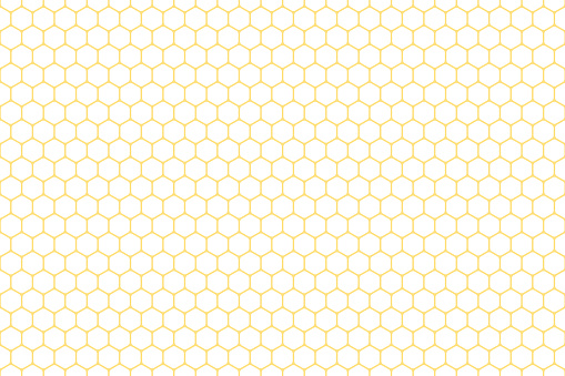 Honeycomb seamless background. Vector illustration.