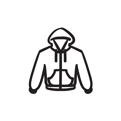 Sweat Capuche Dessin Ic ne Vecteurs libres de droits et Sweat Capuche Dessin Ic ne Vecteurs libres de droits et