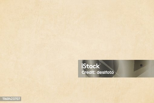 istock Horizontal vector Illustration of an empty light brown shade grungy textured background 1160423707