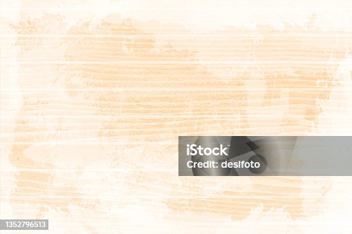 istock Horizontal vector Illustration of old blank empty beige coloured grungy blotched wooden textured effect camouflage backgrounds 1352796513
