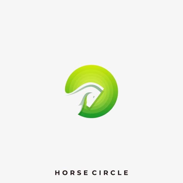 Horse Circle Illustration Vector Template Horse Circle Illustration Vector Template. Suitable for Creative Industry, Multimedia, entertainment, Educations, Shop, and any related business. royalty free commercial use drawing stock illustrations