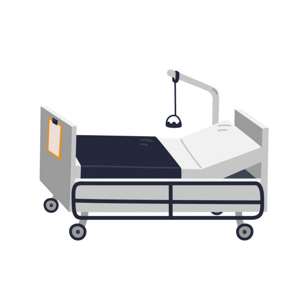 Cartoon Of Empty Hospital Bed Illustrations, Royalty-Free Vector ...