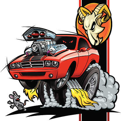Hot Rod Dodge Challenger
