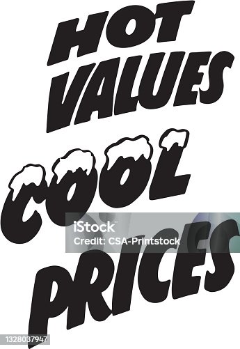 istock Hot Values Cool Prices 1328037947