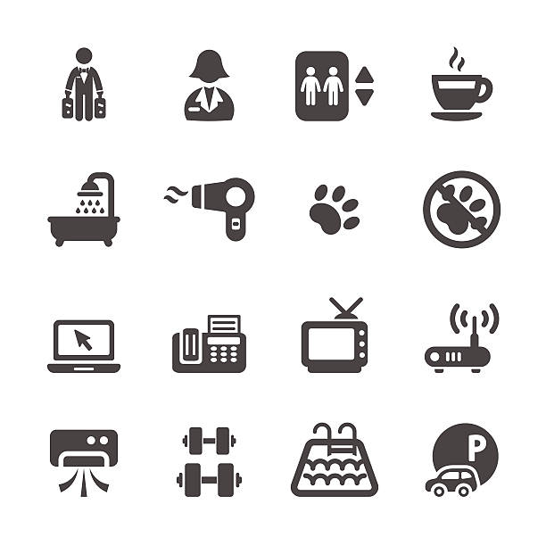 hotel service icon set 7, vector eps10 hotel service icon set 7, vector eps10. 2015 stock illustrations