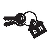 istock house key isolated on white background 1162210692