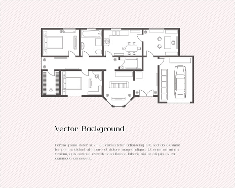 House plan background