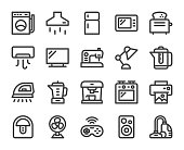 istock Household Appliances - Bold Line Icons 1168885374