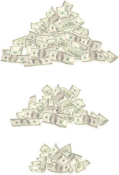How much?  pile of money stock illustrations