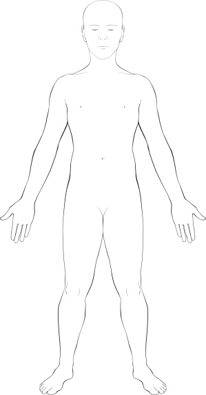 Human Body Surface Anatomy - Outline