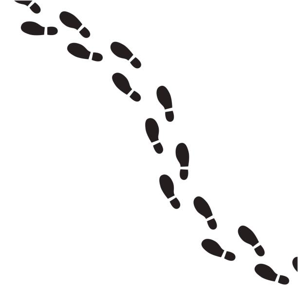 Footprint Illustrations, Royalty-Free Vector Graphics & Clip Art - iStock