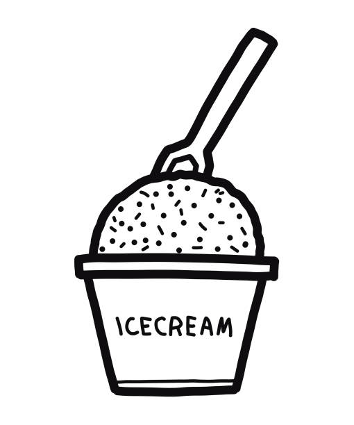 Royalty Free Black And White Cartoon Spoon Clip Art Royalty Free Black And White Cartoon Spoon Clip Art