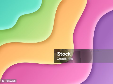 istock Ice Cream Flavor Layers Summer Abstract Background Pattern 1317859225