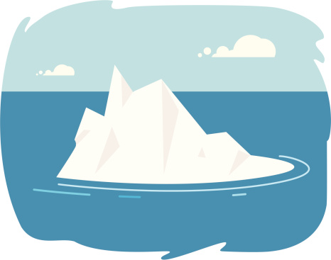 Iceberg Clip Art, Vector Images & Illustrations - iStock