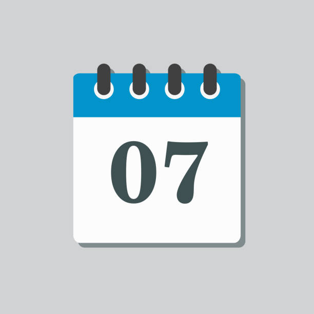 Calendar Calendar Date April Number 7 Stock Photos Pictures Royalty Calendar Calendar Date April Number 7 Stock Photos Pictures Royalty