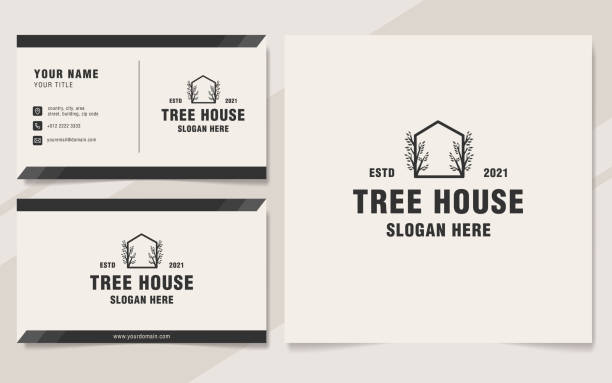icon designs icon designs roofing business card stock illustrations