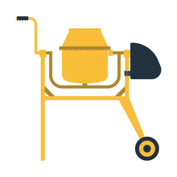 Best Cement Mixer Illustrations, Royalty-Free Vector Graphics & Clip