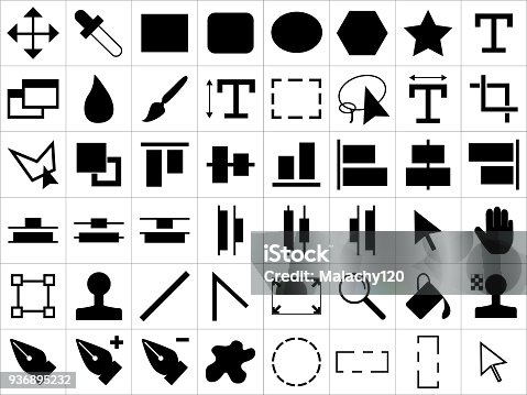 free photoshop tools icons clip art free download