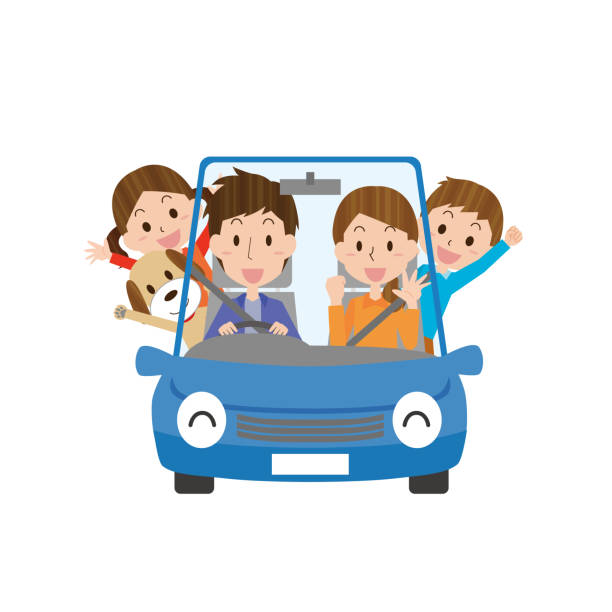 Family Dog Road Trip Illustrations, Royalty-Free Vector Graphics & Clip ...