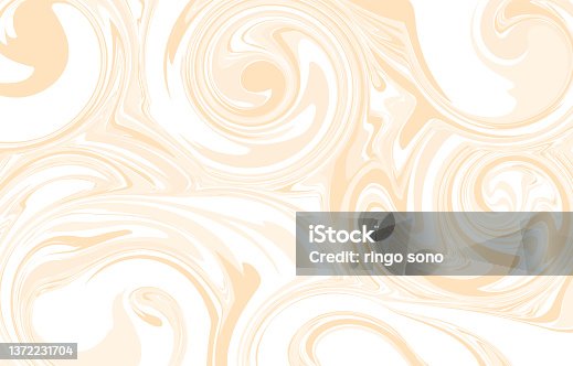 istock Illustration of a pale yellow marbled background 1372231704