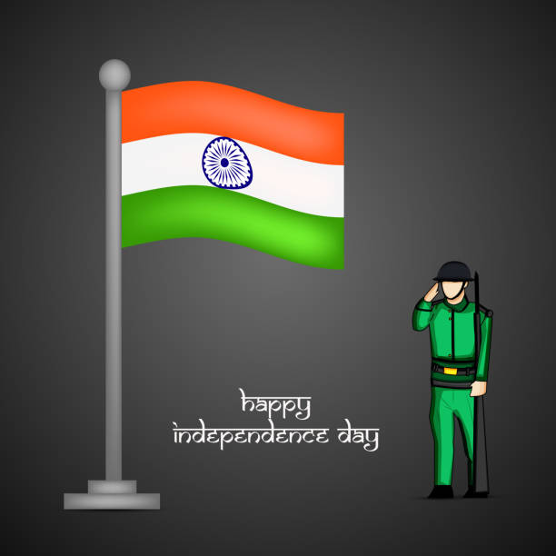 stockillustraties, clipart, cartoons en iconen met afbeelding van de achtergrond voor de dag van de onafhankelijkheid van het indische - peacock back