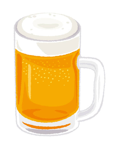 ビール/ビールマグカップのイラスト - ビールジョッキ点のイラスト素材／クリップアート素材／マンガ素材／アイコン素材