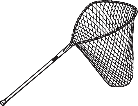 Illustration of fishing net