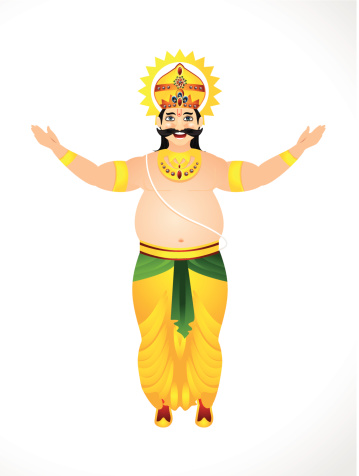 illustration of King Mahabali