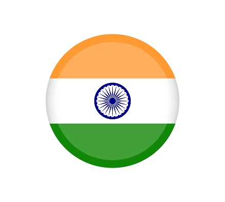 ハートのような形をしたインドの旗のイラストインド国旗公式色と割合正しくインドの国旗ベクトルの図eps10 お祝いのベクターアート素材や画像を多数ご用意 Istock
