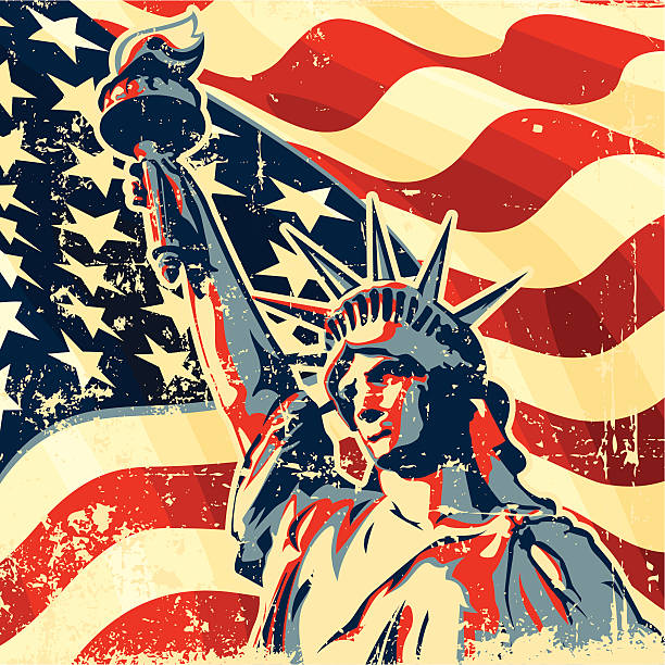Best Statue Of Liberty Illustrations, RoyaltyFree Vector