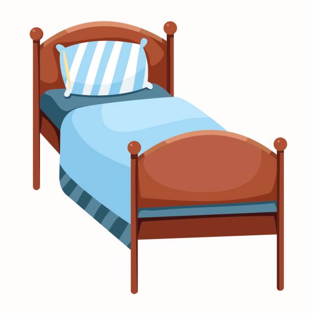 Royalty Free Old Mattress Clip Art, Vector Images