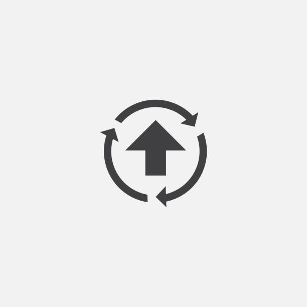 improvement base icon. Simple sign illustration. improvement symbol design. Can be used for web, print and mobile  continuity stock illustrations