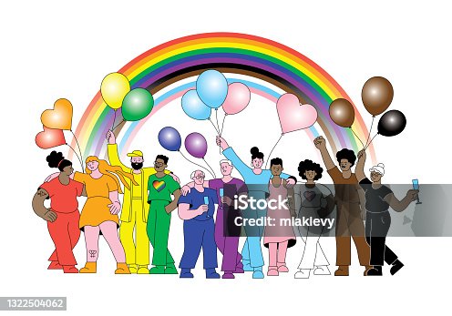 istock LGBTQIA Inclusive Progress Pride parade 1322504062