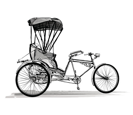 Indian rickshaw cycle