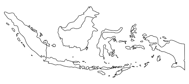 Map Of Indonesia Drawing - 88 World Maps