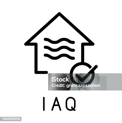 istock Indoor Air Quality icon , 1344992595