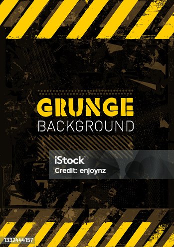 istock Industrial grunge poster background vector 1332444157