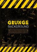 istock Industrial grunge poster background vector 1332444157