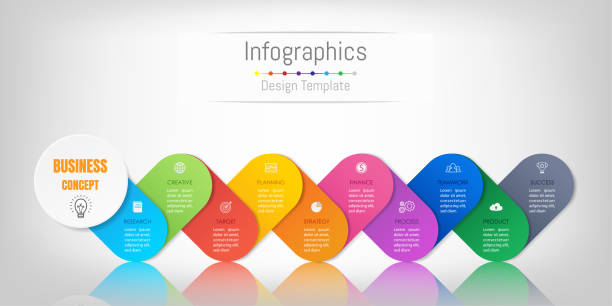 Infographic design elements for your business data with 10 options, parts, steps, timelines or processes. Vector Illustration. Infographic design elements for your business data with 10 options, parts, steps, timelines or processes. Vector Illustration. 10 11 years stock illustrations