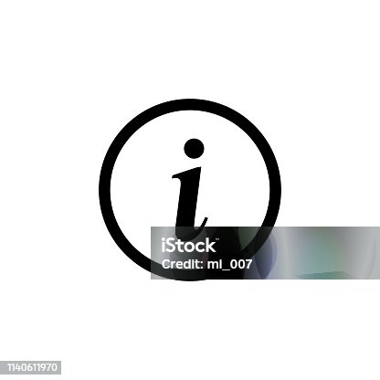 istock Information symbol vector icon illustration. Information sign vector icon. 1140611970