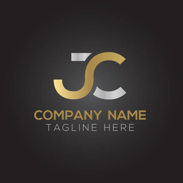 первоначальный связанные письмо jc логотип дизайн - pics of the gold chain design...