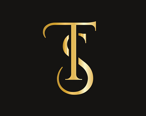 Letter TS Logo Design Vector. ST logo design