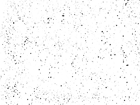 Ink blots Grunge urban background. Texture Vector. Dust overlay distress grain . Black paint splatter , dirty, poster for your design. Hand drawing illustration