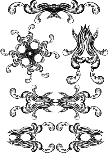 ink octopuss graphic elements