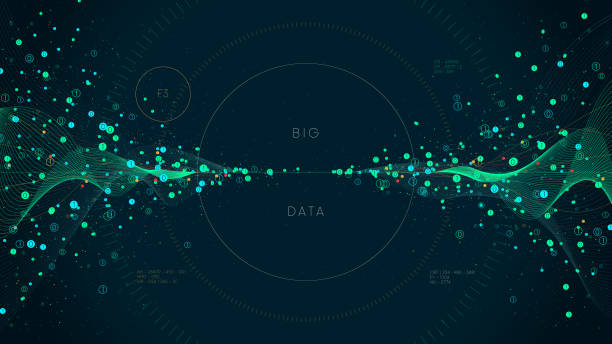 инновационные технологии обработки больших данных, анализа и структурирования информации, концептуальная векторная иллюстрация - big data stock illustrations