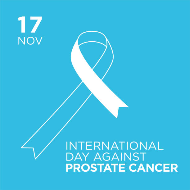 International Day Against Prostate Cancer Banner. Vector illustration. november stock illustrations