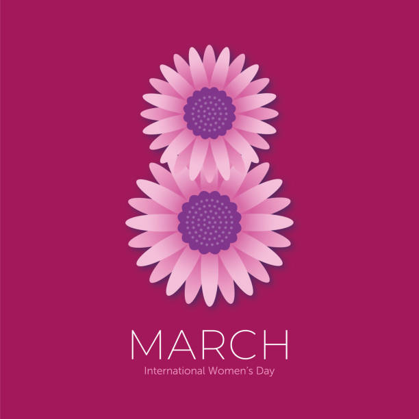 stockillustraties, clipart, cartoons en iconen met international women's day sjabloon voor reclame, banners, folders en flyers - womens day poster