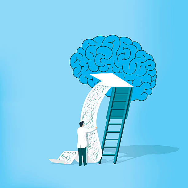 Investigating Alzheimer Investigating Alzheimer reminder illustrations stock illustrations
